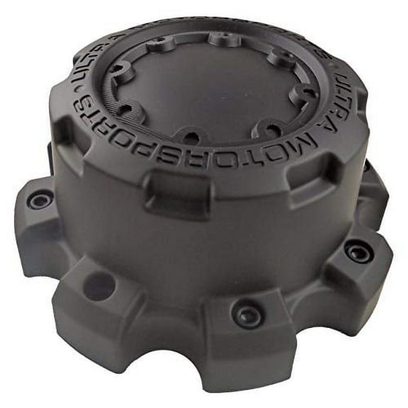 Ultra Motorsports 8 Lug Matte Black Wheel Center Cap Qty ONE Pn: 89-9880B