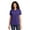 Purple, variant on Port & Company Women's Core Blend Pique Polo. LKP155