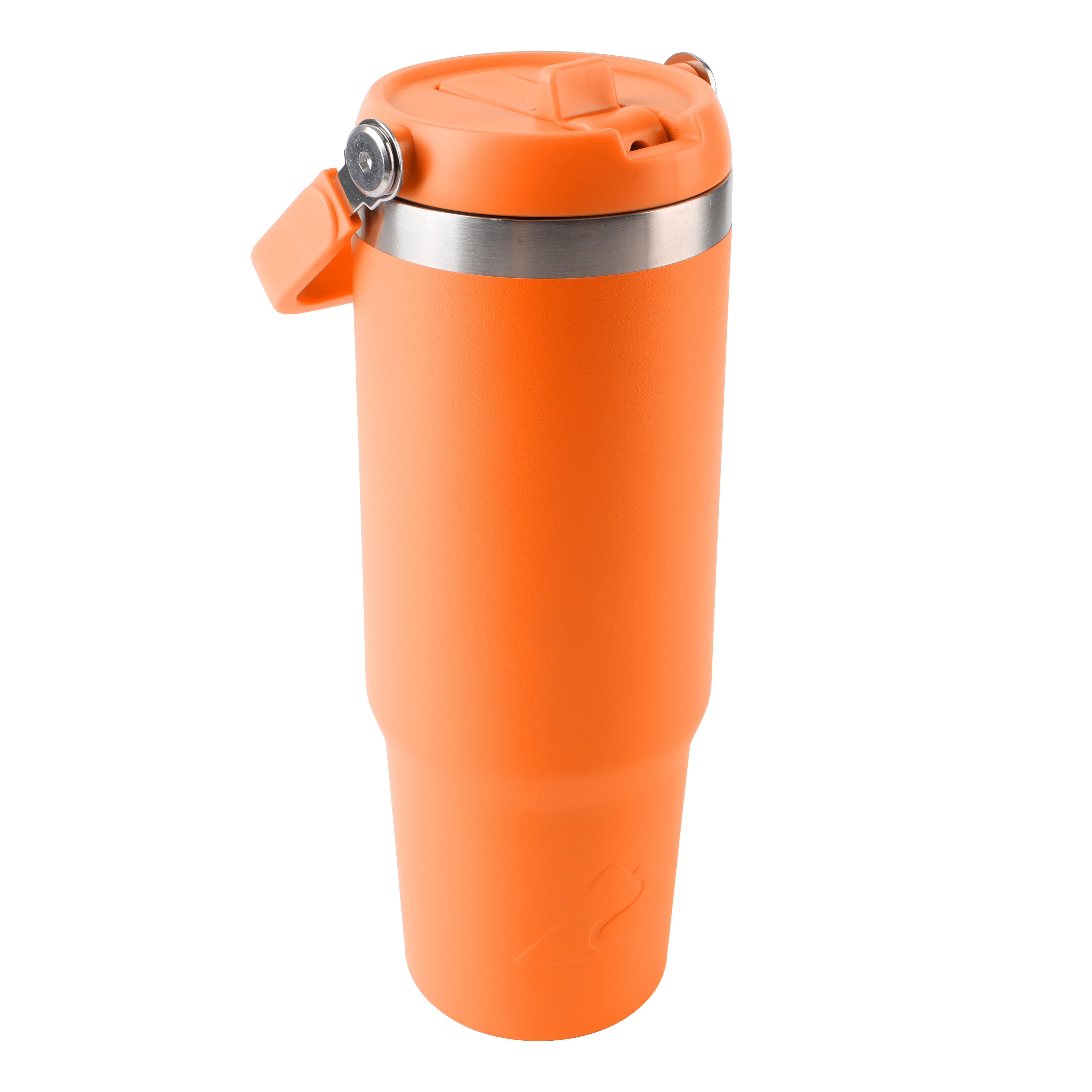 Ozark Trail 30 oz Stainless Steel Insulated Swivel Tailgating Tumbler, Orange