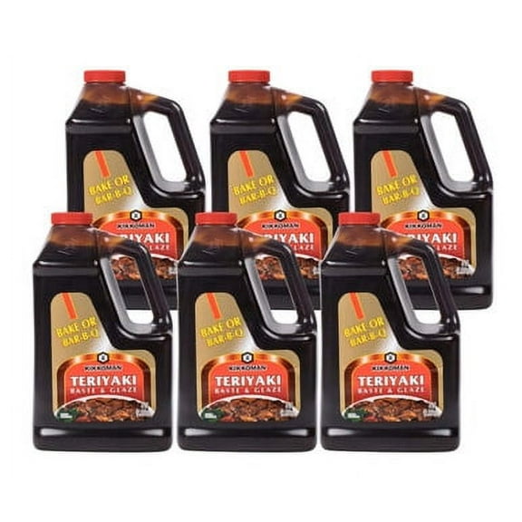 Kikkoman Teriyaki Baste & Glaze, 5 lbs (6/Case) - Elevate Your Dishes with Flavorful Infusion
