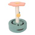 thumbnail image 1 of Matériaux Durables Poteau à Griffer pour Chat, Design Multifonctionnel, Base Renforcée, Sonnette de Réduction de l'Anxiété, Apparence Adorable pour Escalade Saut, 1 of 8