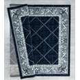 thumbnail image 4 of United Weavers Drachma Kengsley Transitional Border Area Rug, Navy, 7'10" x 7'10", 4 of 5