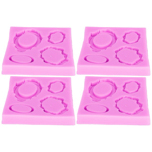Picture Frames Silicone , Photo Frame Silicone Pink Decorating Photo Frame 4pcs For Family For Kitchen