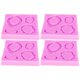 thumbnail image 1 of Molde de silicona para marco de fotos, decoración de moldes para marcos de fotos, marcos de fotos, molde de silicona rosa para el hogar para la familia ANGGREK Otros, 1 of 8
