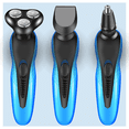 thumbnail image 2 of Maquina De Afeitar Barba Eléctrica Elegate 3 En 1 Recargable Color azul, 2 of 9