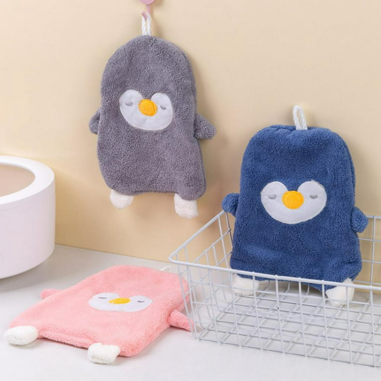 2Pcs Cute Hand Towel Hand Wipe Towel Water Absorbent Hand Towels Soft Cute  Hand