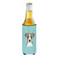 thumbnail image 2 of Carolines Treasures Checkerboard Blue Jack Russell Terrier Ultra Beverage Insulators for slim cans Slim Can multicolor, 2 of 2