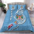 thumbnail image 1 of Juego de cama Fiji - estampado Tapa LT12, 1 of 6