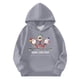 thumbnail image 3 of Sudadera con capucha para niñas y niños, sudadera de manga larga con cuello redondo y estampado de moda, jersey con bolsillo, sudadera de poliéster para niñas, 3 of 8