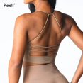 thumbnail image 4 of Cascade-Sujetador deportivo sin costuras para mujer, ropa acolchada, sujetadores de Yoga, Top corto de gimnasia, Bralette de entrenamiento, ropa deportiva, 4 of 5