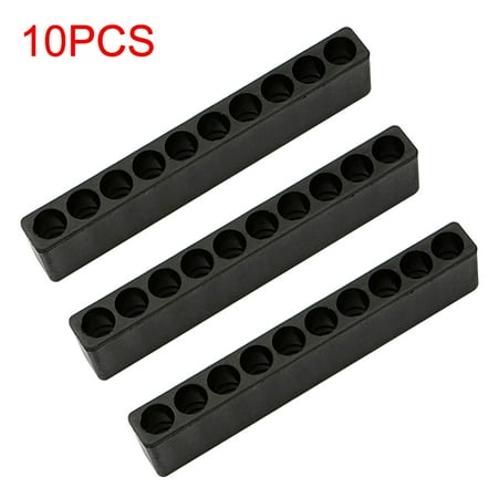 

Home Screwdriver Head Durable Hand Tool Black Saving Space Bits Storage Deck
