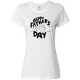 thumbnail image 3 of Inktastic Happy Father's Day Parent-Child Fist Bump Women's T-Shirt, 3 of 5