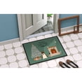 thumbnail image 4 of Carolines Treasures CK7699MAT 18 x 27 in. Dark Brindle Bull Terrier Christmas Everyone Indoor or Outdoor Mat, 4 of 4