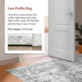 thumbnail image 3 of nuLOOM Bess SpinClean Persian Vintage Machine Washable Area Rug, 3' x 5', Bess Ivory, 3 of 10