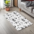 Coastal Holiday Door Mat 16x24 Inch Ocean Coconut Tree Surfing