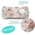 thumbnail image 2 of JumpOff Jo Standard Toddler Nap Mat Sleeping Bag for Preschool, 43 x 21 in - Watercolor Floral, 2 of 6