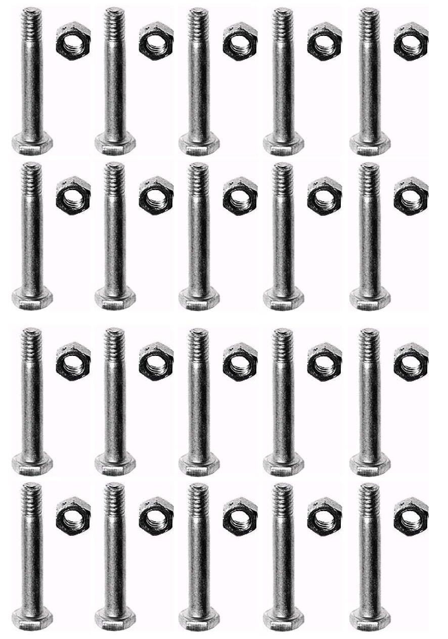 5 SHEAR PINS /& BOLTS fit John Deere 1332DDE 524D 724D 826D Push Snow Blower