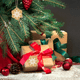 thumbnail image 4 of Etiquetas de Feliz Navidad, eventos festivos, fiestas y celebraciones de temporada, ideales para regalos de temporada, 4 of 5