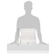thumbnail image 4 of Faja abdominal ITA-MED de 30 cm para hombre, prenda de compresión posquirúrgica ajustable y transpirable, ideal para pacientes posquirúrgicos y personas con hernias (blanca, pequeña), 4 of 5
