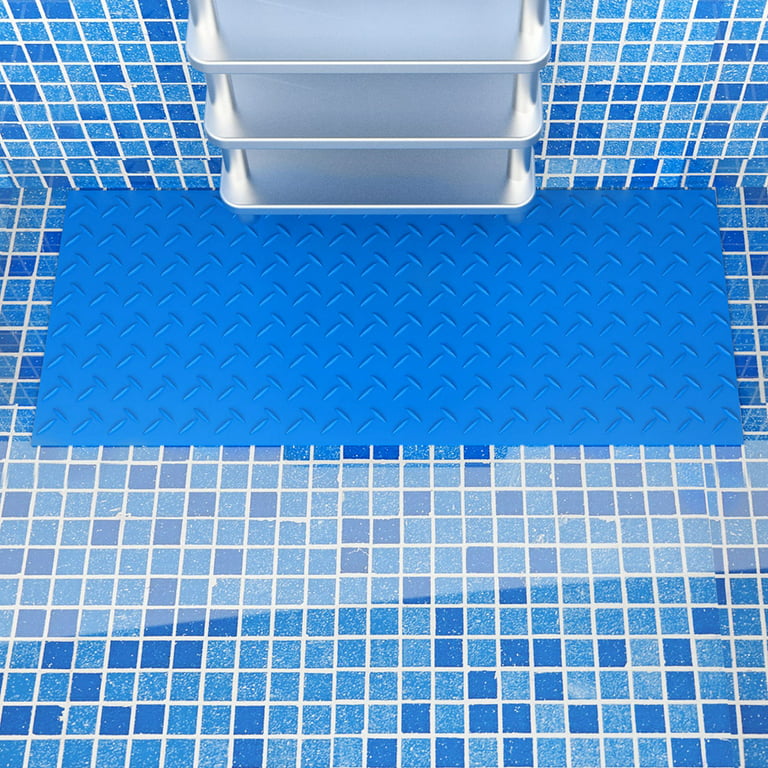 Ribbed Vinyl Matting For Swimming Pools, DeckStep
