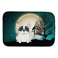 thumbnail image 3 of Halloween Scary French Bulldog Brindle Dish Drying Mat, 3 of 3