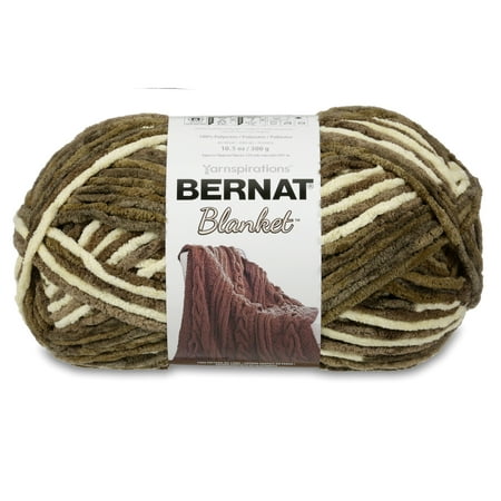 UPC: 0057355380844 | Bernat Blanket 6 Super Bulky Polyester Yarn Gathering Moss 10.5oz/300g 220 Yards