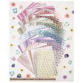thumbnail image 2 of 90 Sheets Scrapbook Paper and Decorative Mesh Fabric Assorted Set - 6 Pack Mixed Special Paper for Scrapbooking,B, 2 of 5