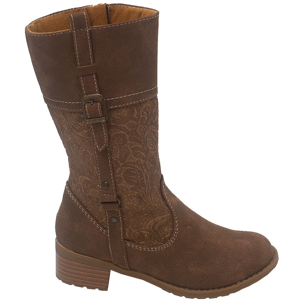 Rachel Shoes Girls Black Riding EquestrianLook Boots 125 Kids