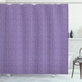 thumbnail image 1 of Ambesonne Galaxy Shower Curtain, Cosmic Doodle Stars, 69"Wx84"L, Lavender and White, 1 of 3
