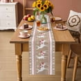 thumbnail image 2 of Christmas Elk Table Runner 120 Inches Long Farmhouse Dress Scarves, Xmas Snowflakes Vintage Brown Geometric Art Dining Tablerunner for Coffee Table/Kitchen Island/Party Décor, 13" x 120", 2 of 8