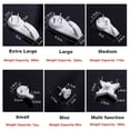 thumbnail image 3 of Yeacher 40Pcs Invisible Nail Screws Wall Hooks No Trace Picture Hangers Traceless Multi-function Art Painting Frame Hanger, 3 of 7