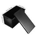 thumbnail image 3 of SHISUYAN Bread Pan With Lid Loaf Pan Bread Loaf Pan Bread Box Loaf Pan With Lid Sandwich Bread Loaf Pan With Scrapers, 3 of 8