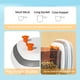 thumbnail image 5 of Contenedor Transparente para Cereales Almacenamiento Alimentos Frutos Secos Granos, 5 of 9
