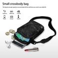 thumbnail image 7 of HELLHERO Grey Stone Texture with Zipper Women Shoulder Bag Polyester for Unisex, 7 of 7