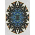 thumbnail image 1 of Ahgly Company Indoor Rectangle Patterned Platinum Silver Gray Novelty Area Rugs, 4' x 6', 1 of 6