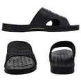 thumbnail image 5 of Litfun Shower Shoes for Women Men, Quick Drying Non Slip Bath Slippers, Shower Sandals with Drain Holes, Black, 5 of 9