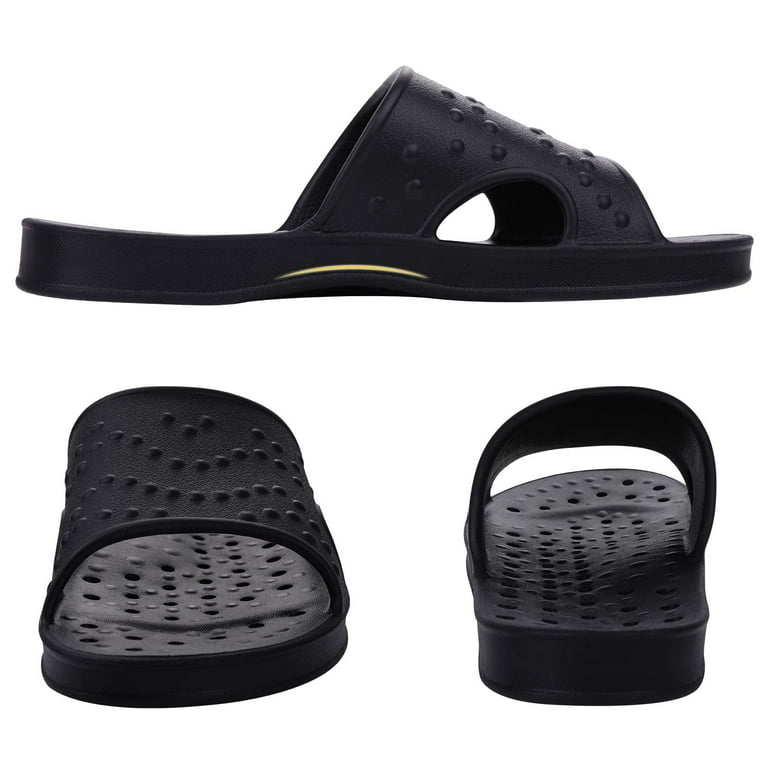 Litfun Quick Drying Non Slip Shower Sandals, Bath Slippers