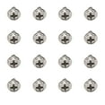 thumbnail image 1 of 100 tornillos de cabeza redonda de repuesto para ranura PCI de metal, accesorio para fuente de alimentación., 1 of 5