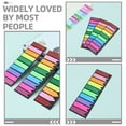 thumbnail image 3 of Phenofice 300pcs Highlighter Tape Removable Sticky Tabs for Workers Assorted Color PET Portable Stickers, 3 of 8