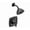 Matte Black, variant on Moen Voss Brushed Nickel Posi-Temp(R) Shower Only