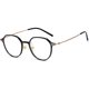 thumbnail image 1 of wonima44 Cyxus Titanium Round Blue Light Blocking Glasses Men Women Computer Gaming Glasses UV400 glasses 8254, 1 of 1