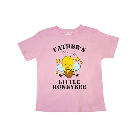 

Inktastic Cute Bee Father s Little Honeybee with Stars Gift Toddler Boy or Toddler Girl T-Shirt