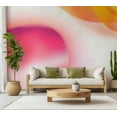 thumbnail image 4 of Abstract Wallpaper Wall Mural - Pink Planet, 4 of 5