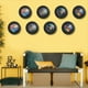 thumbnail image 4 of 12 Decorativos de 12 Pulgadas, Falsos, Decoraciones de Discos Lisos para Pared, Hogar, Estudio o Habitación., 4 of 5