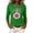 Green, variant on Hurxie Breast Cancer Shirt Women Breast Cancer Awareness Pink Ribbon T-Shirt Cancer Survivor V-Neck Tops Pink,S