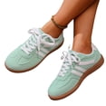 thumbnail image 2 of Willtoo Women's Retro Fashion Sneakers Comfortable Casual Anti Slip Platform Low-Top Sneakers Lace Up Memory Foam Tennis Walking Shoes, 2 of 6