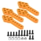 thumbnail image 3 of 4 piezas / juego de RC la altura del ángulo de la placa inferior del asiento de amortiguación del automóvil es ajustable, adecuado para 1 / 10 orugas naranjas, 3 of 10