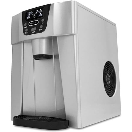 Whynter - 22-Lb. Portable Ice Maker and Water Dispenser - Silver