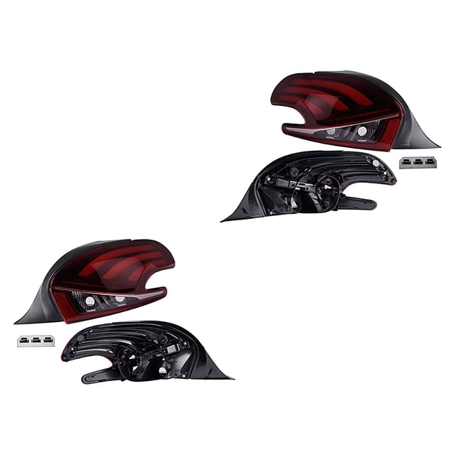 Par de Calaveras DEPO 208 2016 A 2020 Con Leds Izquierdo 3012627033570642 Derecho 3012627028570641