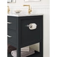 thumbnail image 2 of Amerock Monument Chrome Single Post Toilet Paper Holder, 2 of 8
